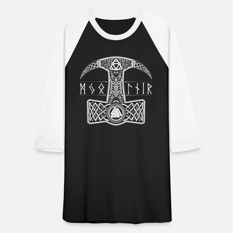 Mjolnir Vikings Thor Hammer runes Valknut
