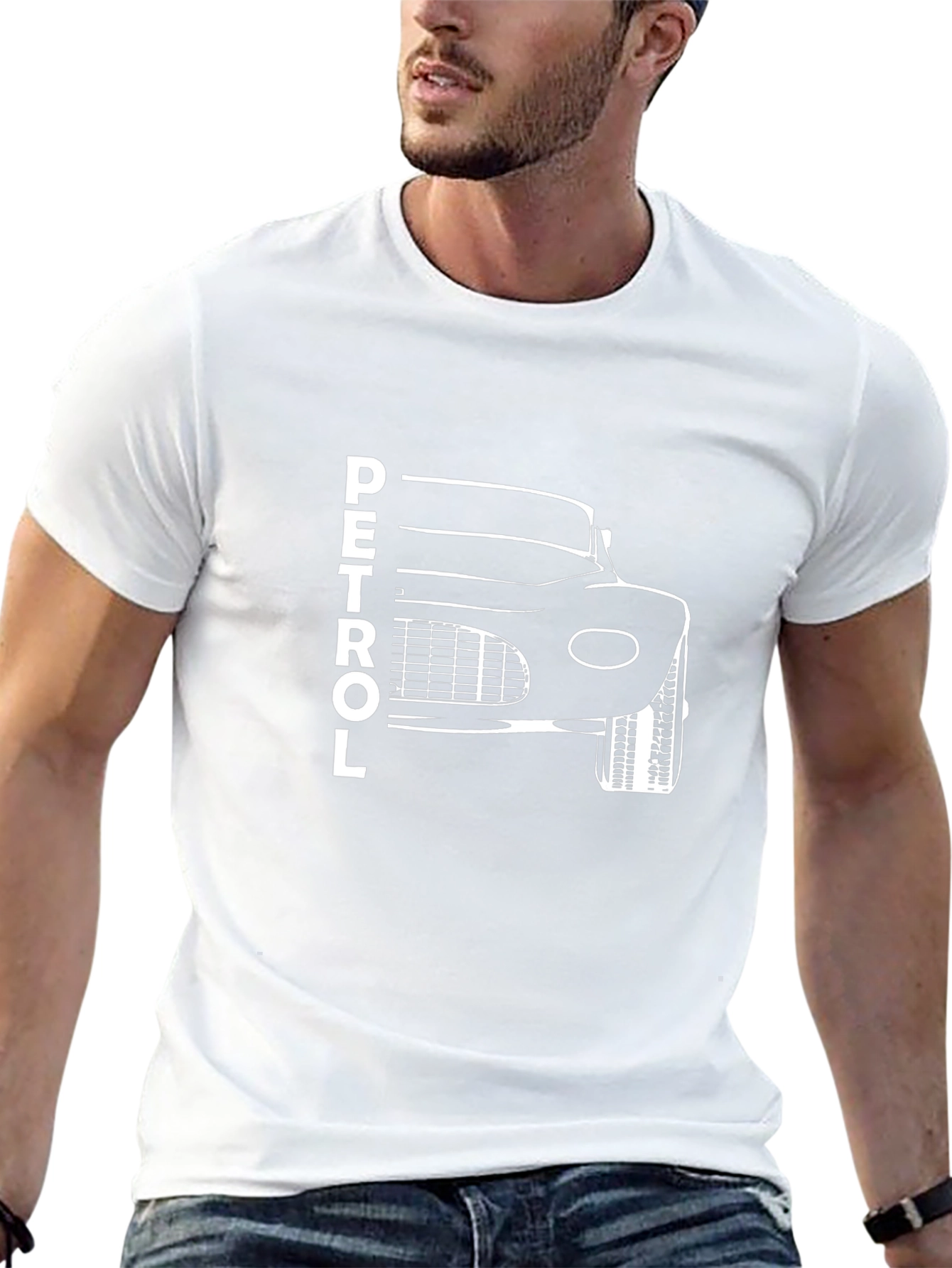 Petrol Car Graphic Tee - Cool Automotive Shirt