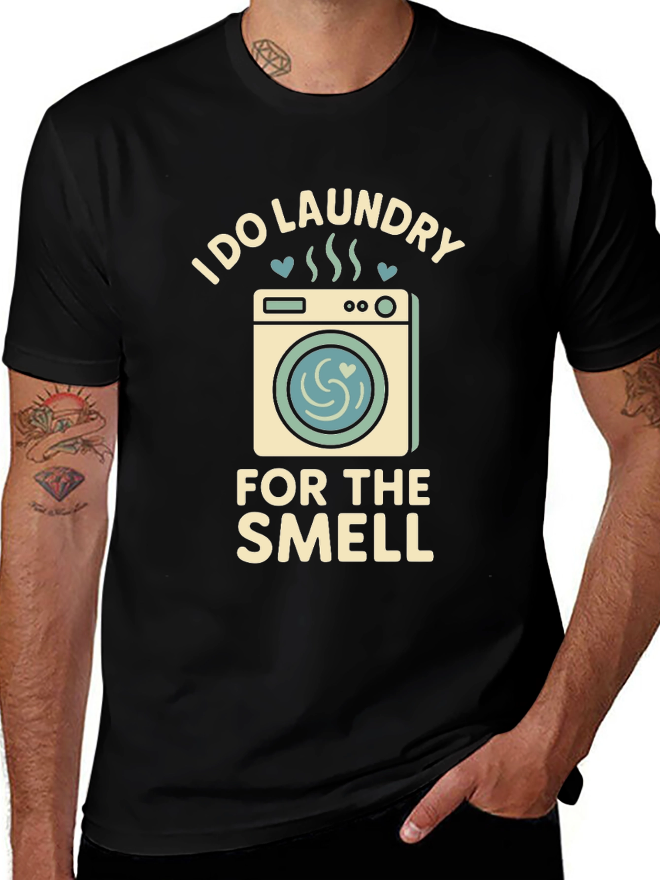 I Do Laundry for The Smell Graphic Tee