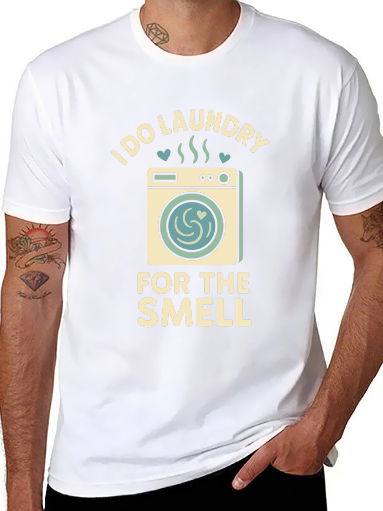 I Do Laundry for The Smell Graphic Tee