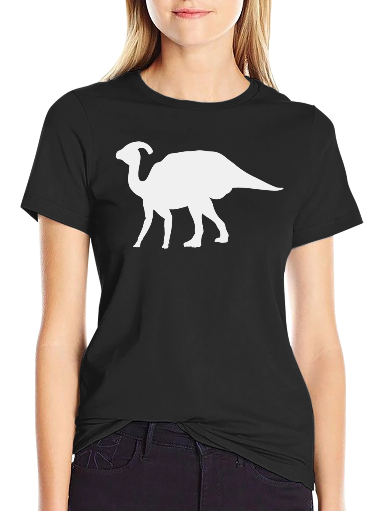 Parasaurolophus Dinosaur Graphic Tee