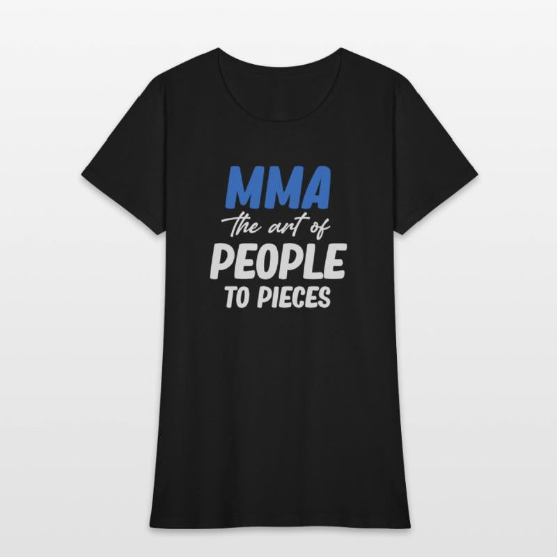 MMA The Art Of People To Pieces Fighter Taekwondo