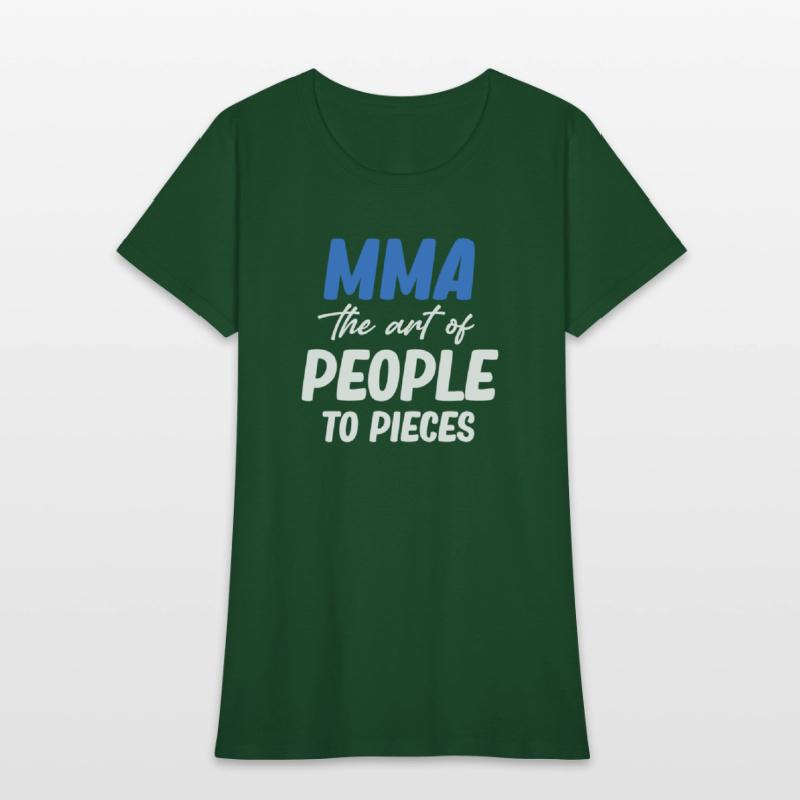 MMA The Art Of People To Pieces Fighter Taekwondo