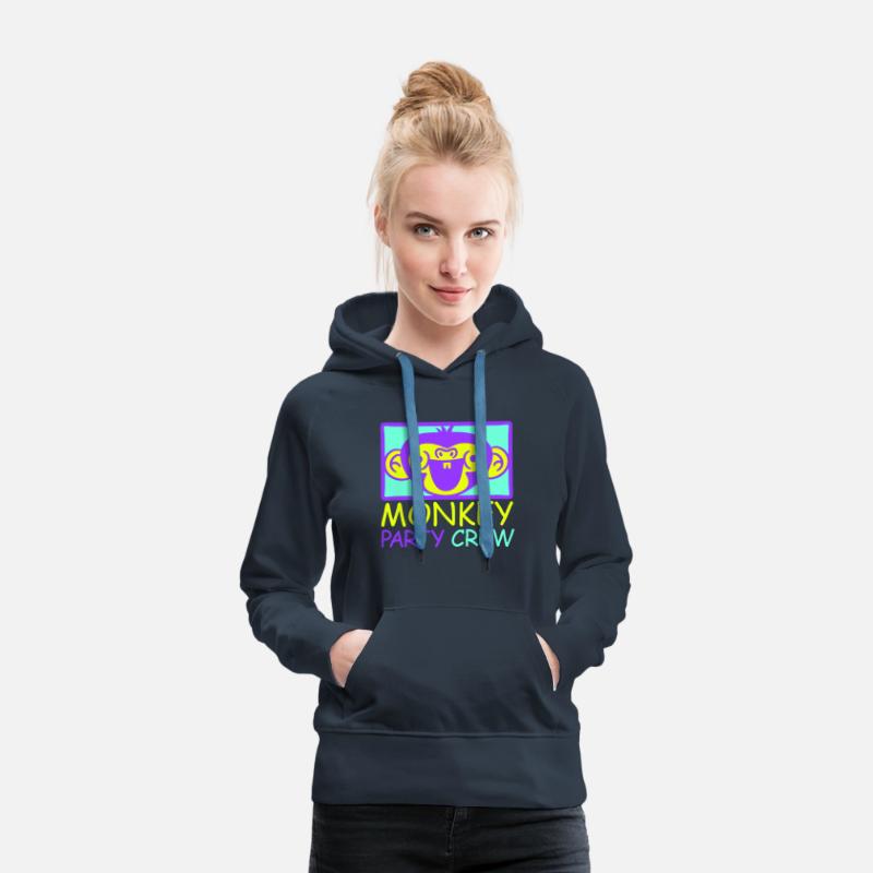 Monkey Chimpanzee Party Animals Crew Team Friends