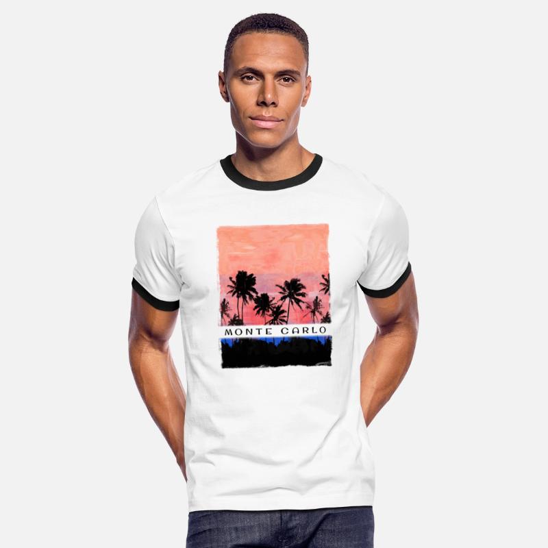 Monte Carlo Vacation Souvenir Beach Palm Tree
