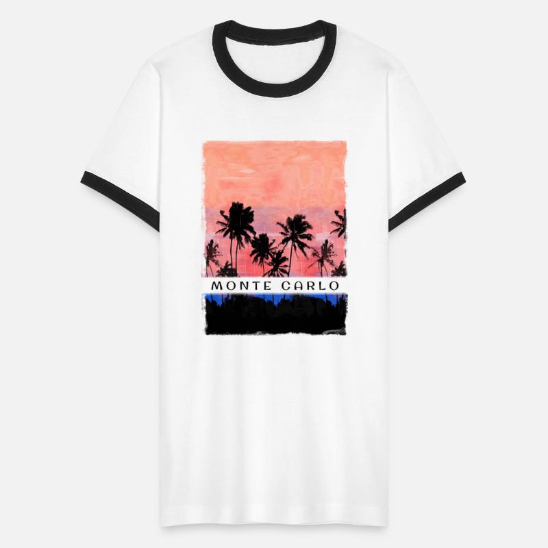 Monte Carlo Vacation Souvenir Beach Palm Tree