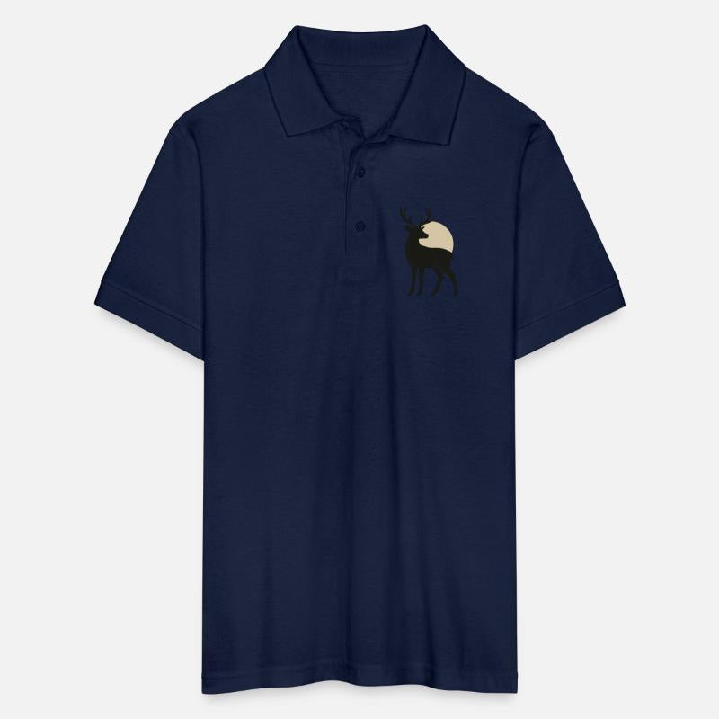 Moonlit Stag – Silent Elegance in the Wild