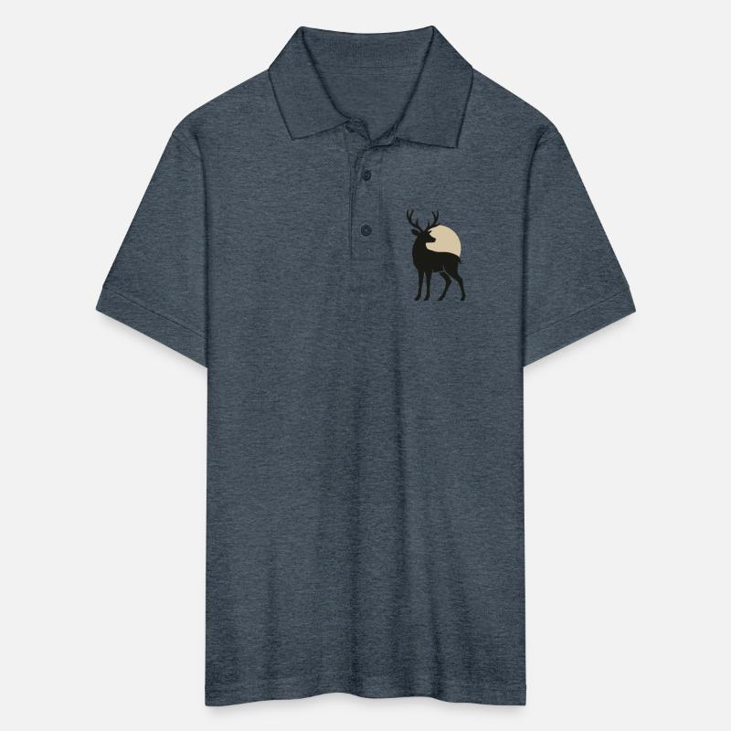 Moonlit Stag – Silent Elegance in the Wild