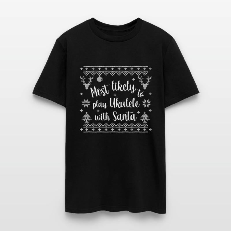 most likely to play ukulele with santa