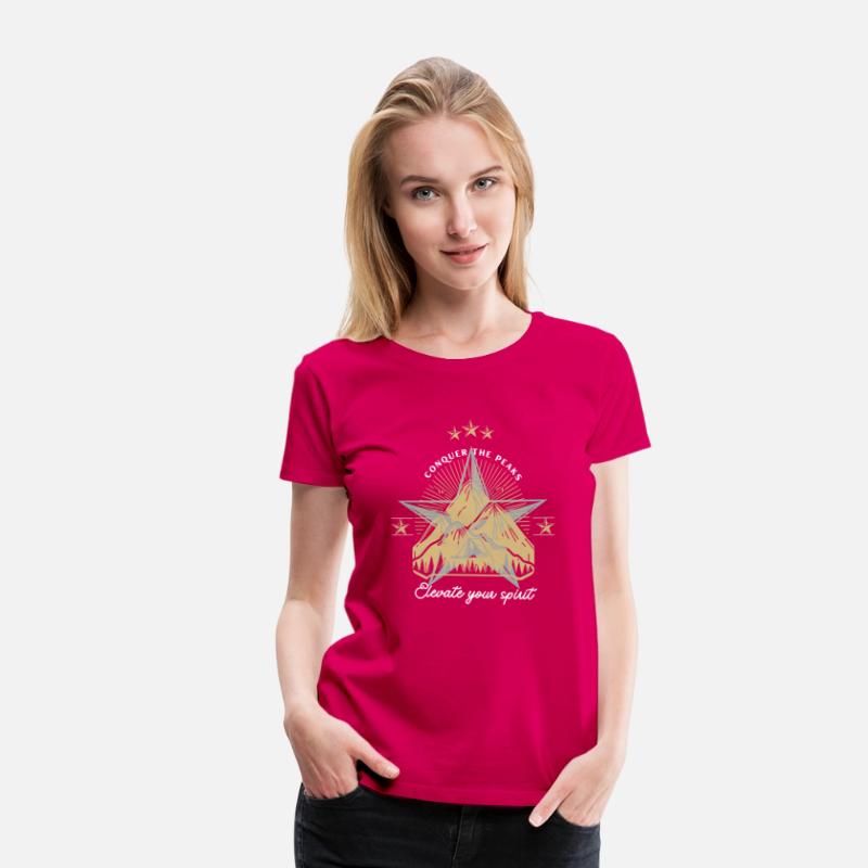 mountain climbing T-shirt