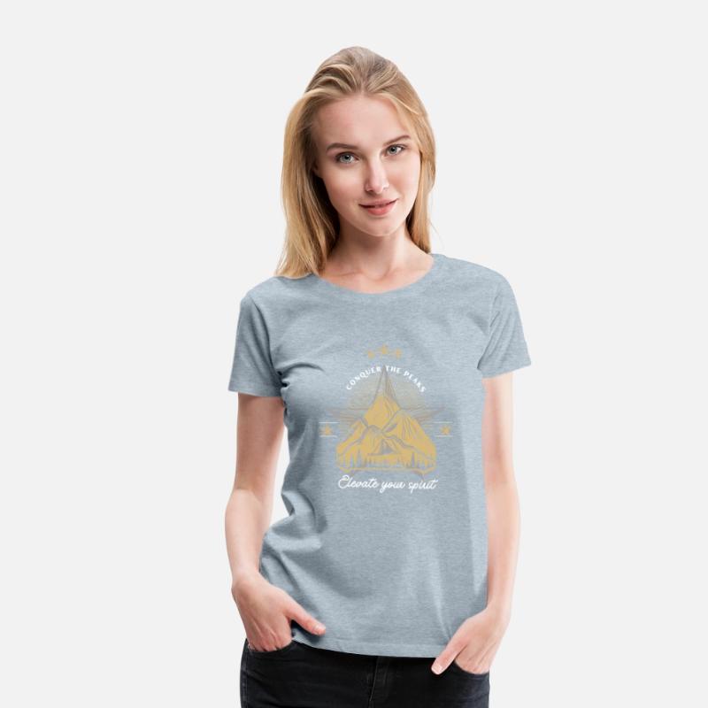 mountain climbing T-shirt