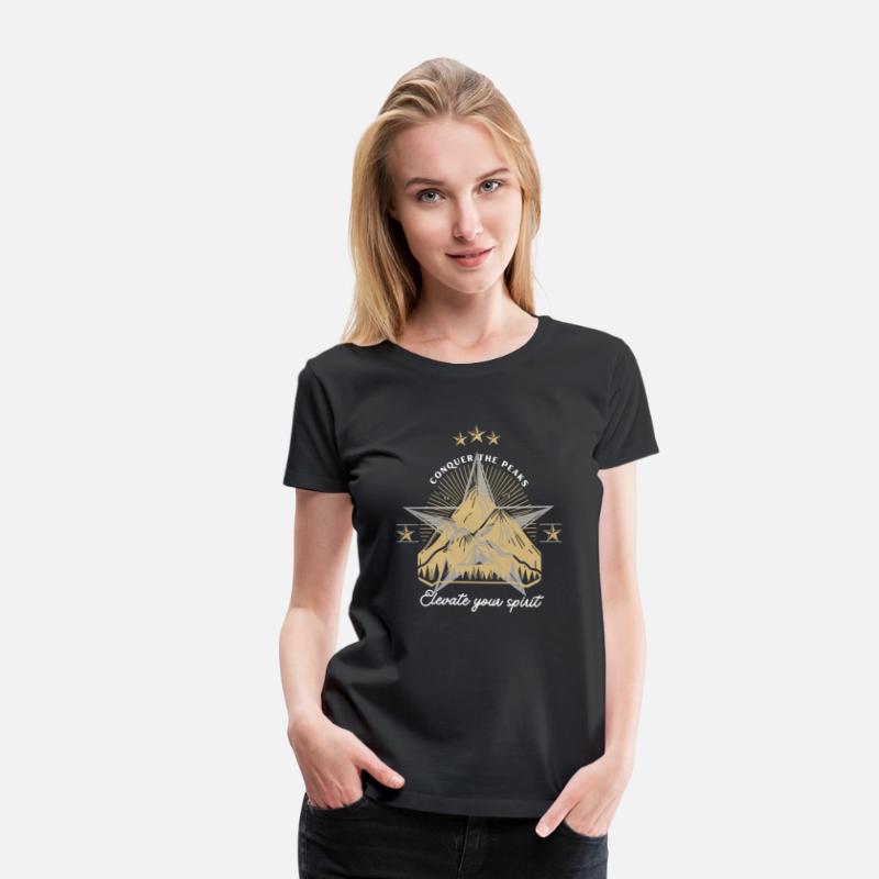 mountain climbing T-shirt