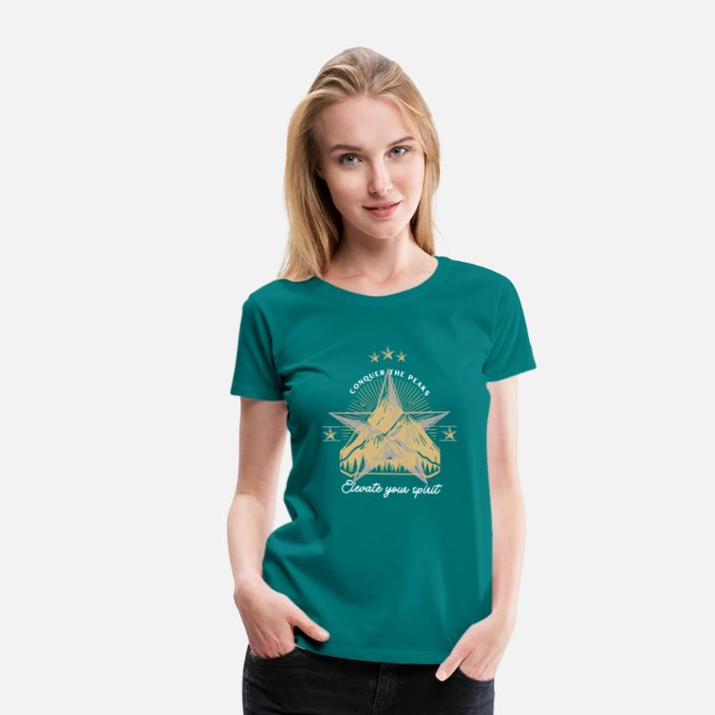 mountain climbing T-shirt