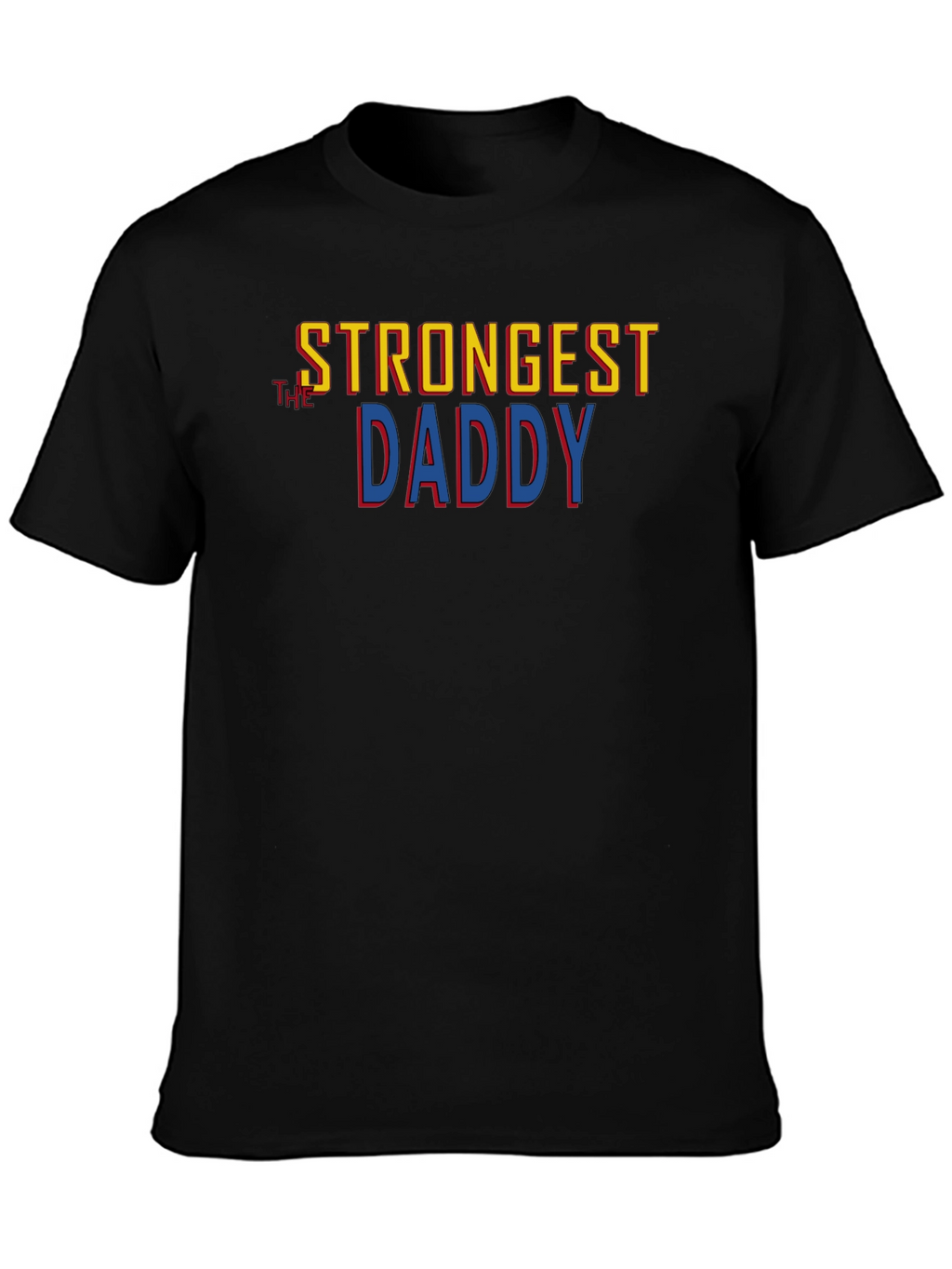 Strongest The Daddy Graphic Tee - Black