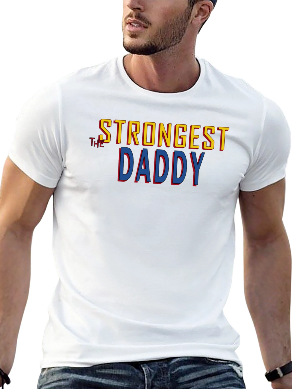 Strongest The Daddy Graphic Tee - Black