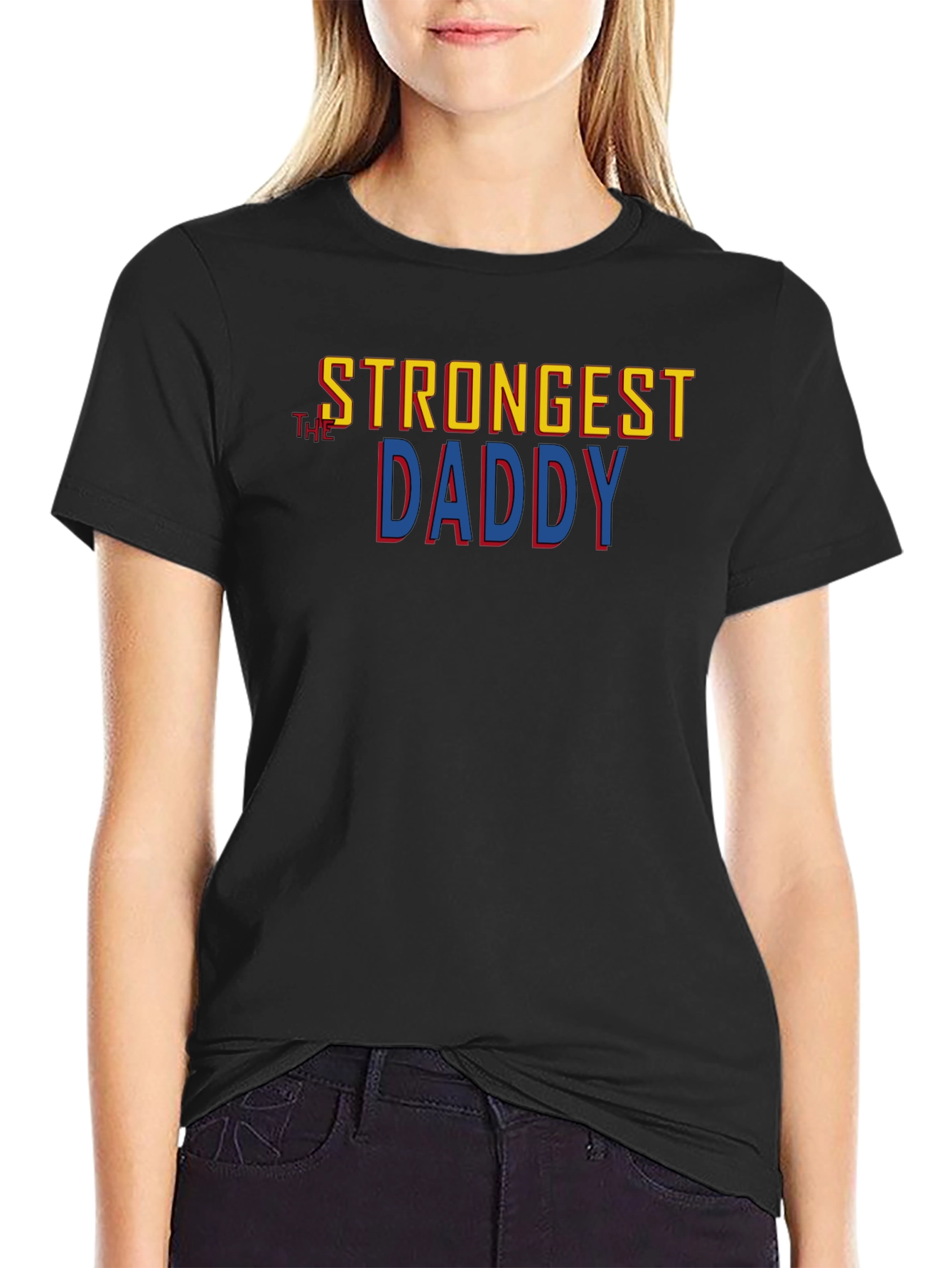 Strongest The Daddy Graphic Tee - Black