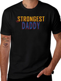 Strongest The Daddy Graphic Tee - Black