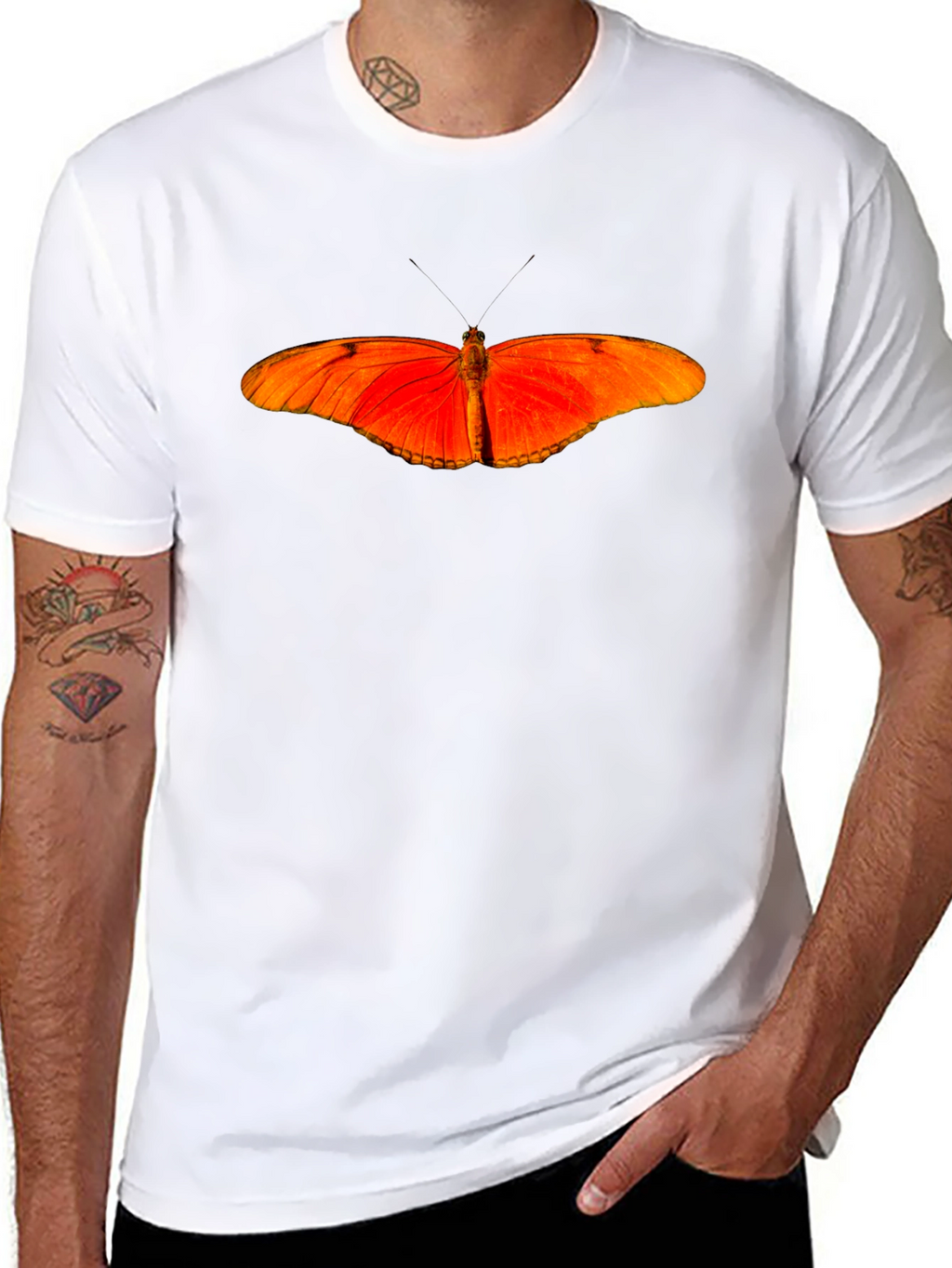 Butterfly Graphic T-Shirt