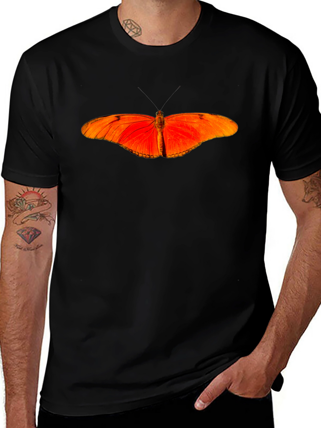 Butterfly Graphic T-Shirt