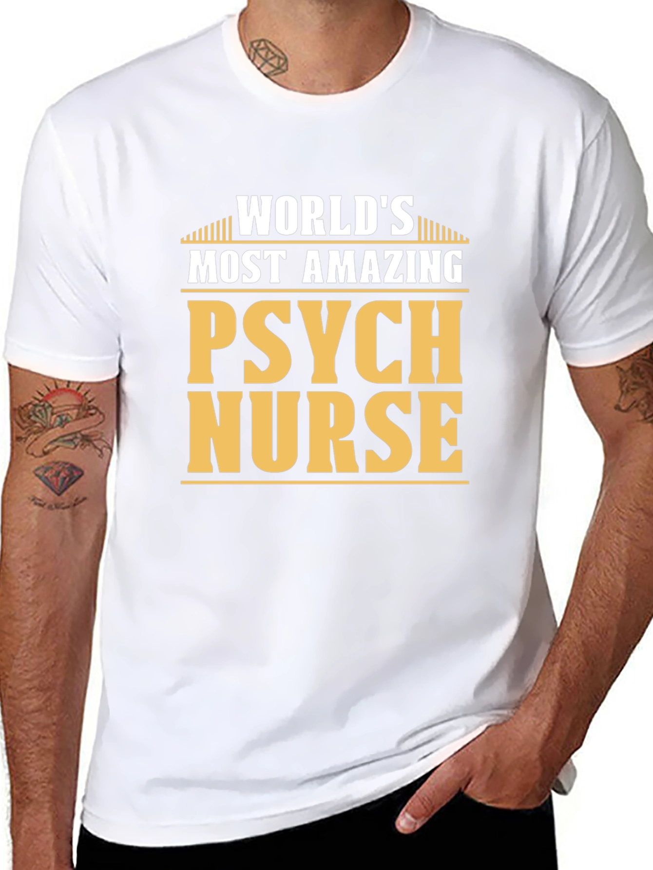 Worlds Most Amazing Psych Nurse T-Shirt