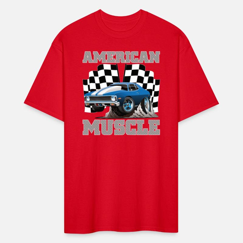 Muscle Cars High Performance Race Car Drag Racing