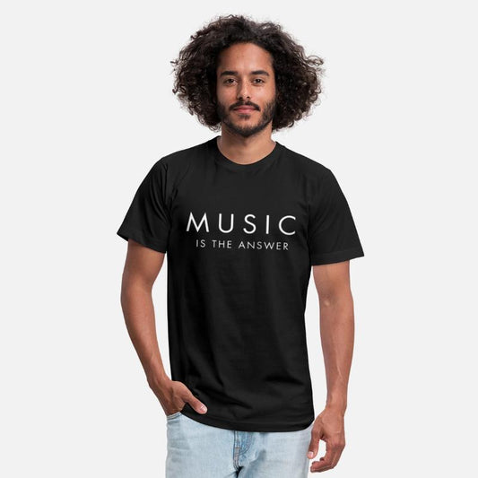 MUSIC is The Answer design , Music lovers Gift.