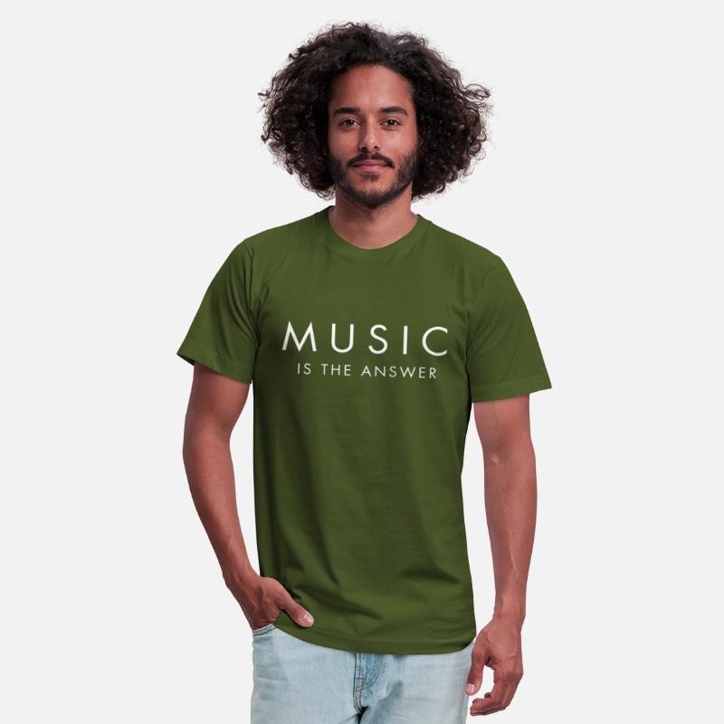 MUSIC is The Answer design , Music lovers Gift.