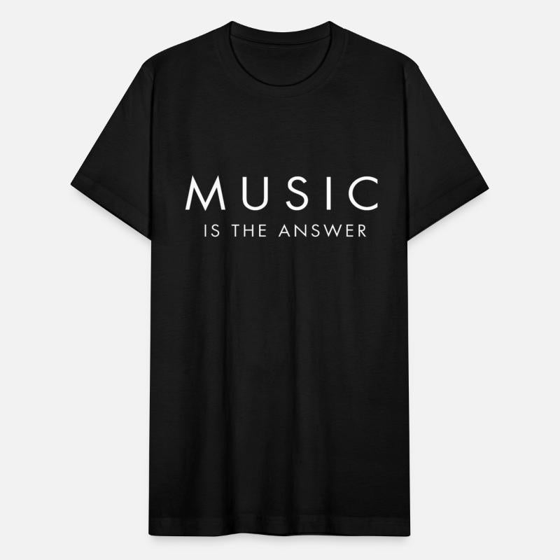 MUSIC is The Answer design , Music lovers Gift.
