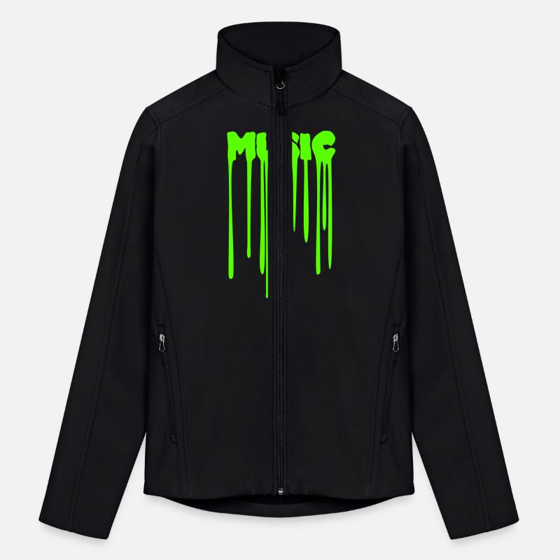 Music Quote Party Green Slime Graffiti Spray