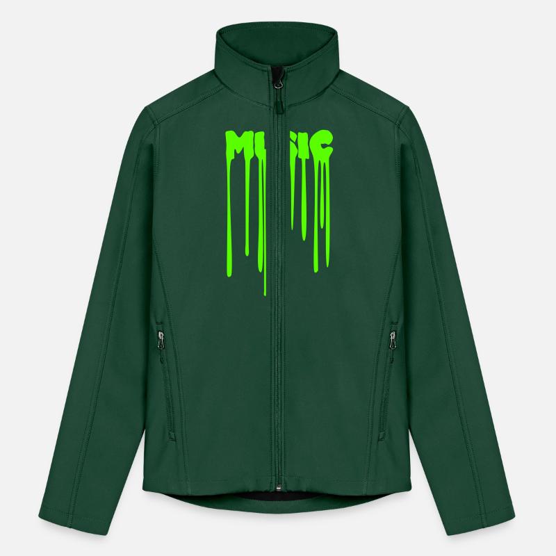 Music Quote Party Green Slime Graffiti Spray