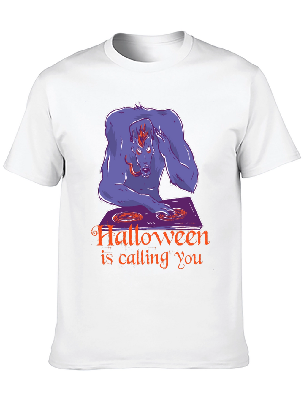 Halloween DJ Monster Graphic Tee