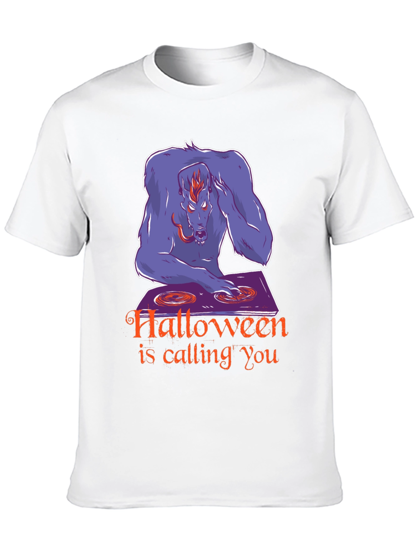 Halloween DJ Monster Graphic Tee