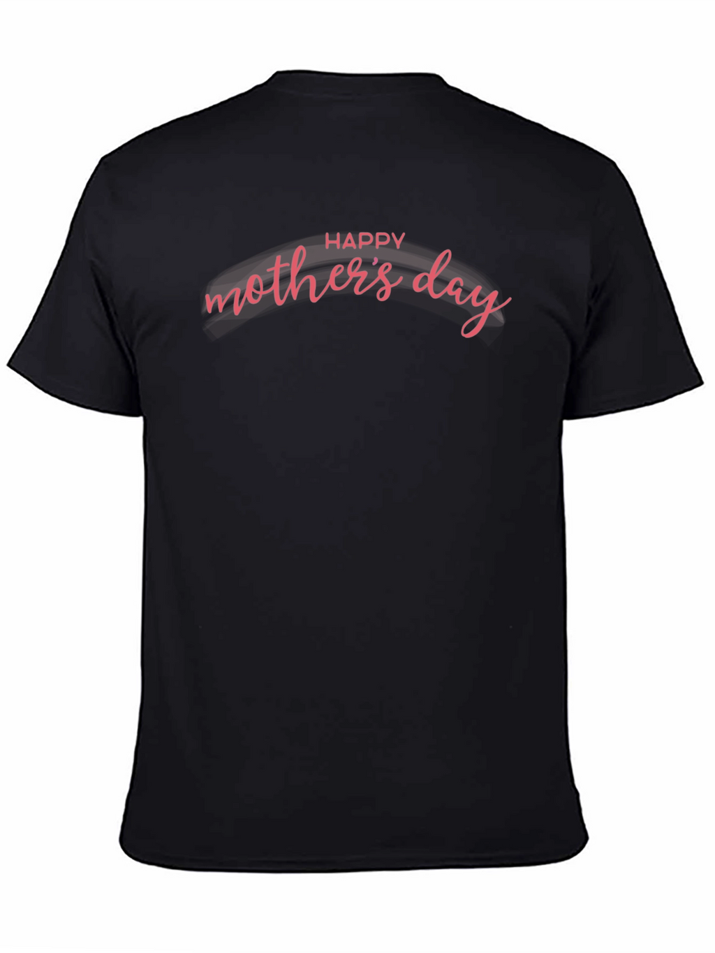 Happy Mothers Day Graphic Tee - Black