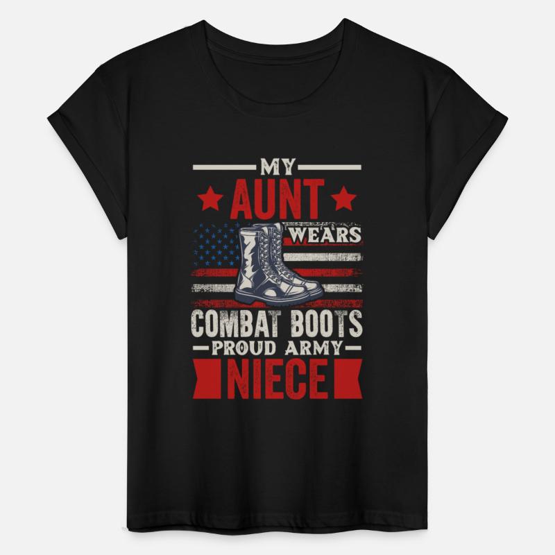My Aunt Wears Combat Boots Proud Army Niece Vetera