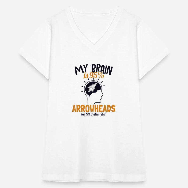 My Brain is 95% Arrowheads Rocks Flint Arrowhead