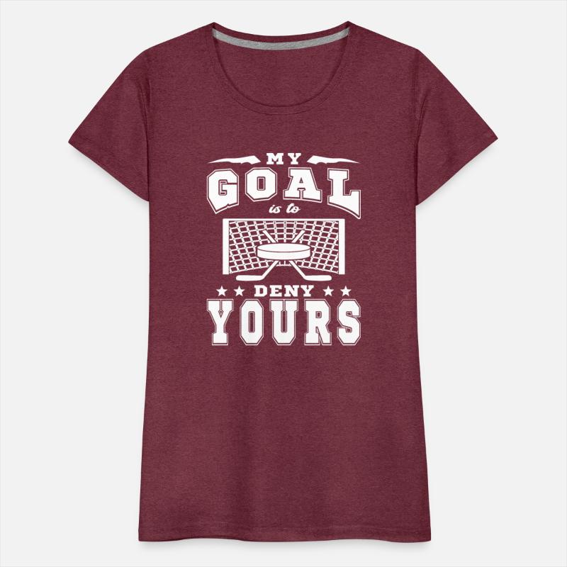 My Goal Is To Deny Yours White Text