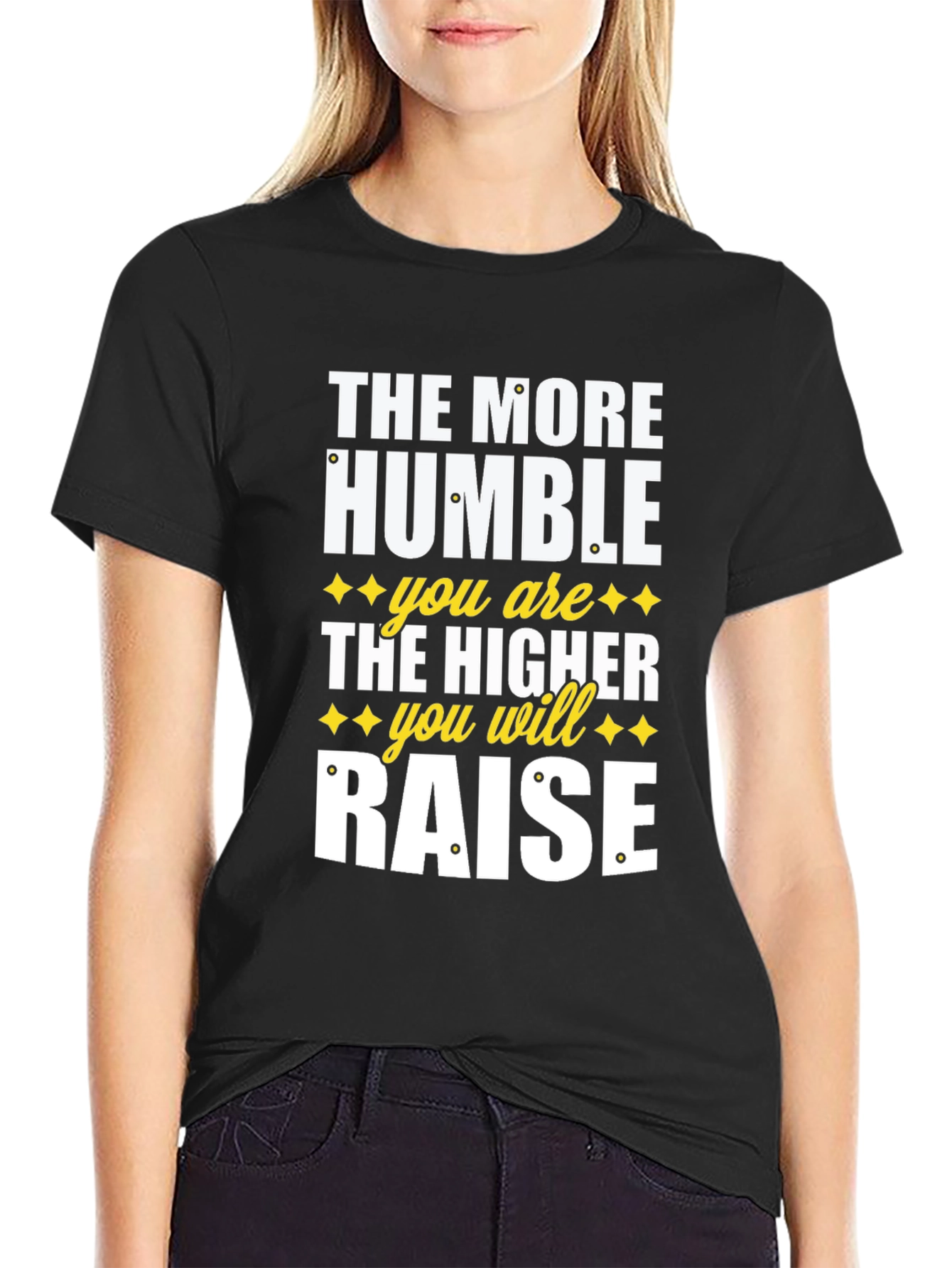 Humble Raise Graphic T-Shirt - Inspirational Design