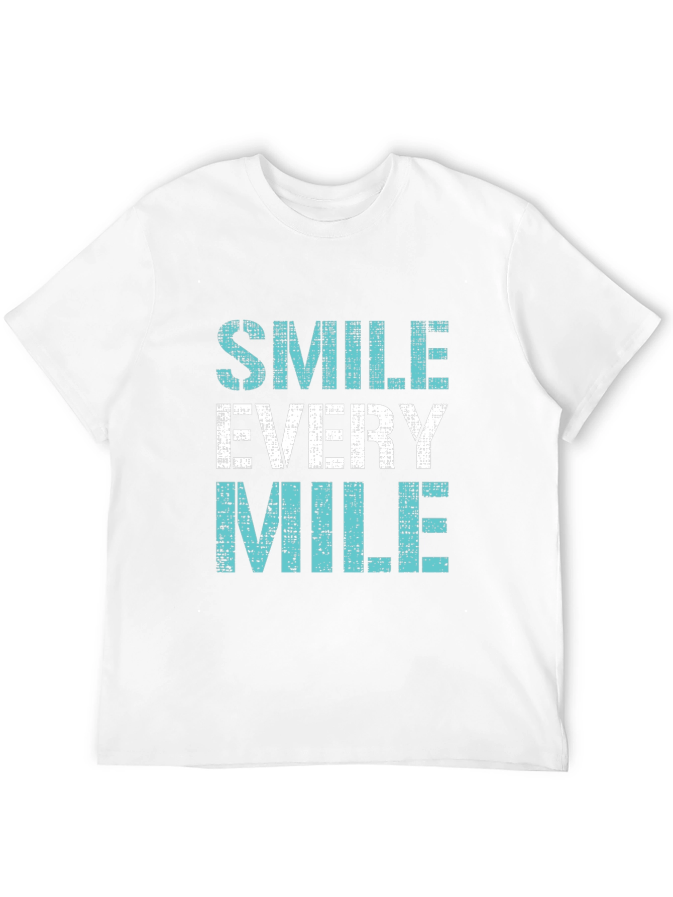 Smile Every Mile Graphic Tee - Black