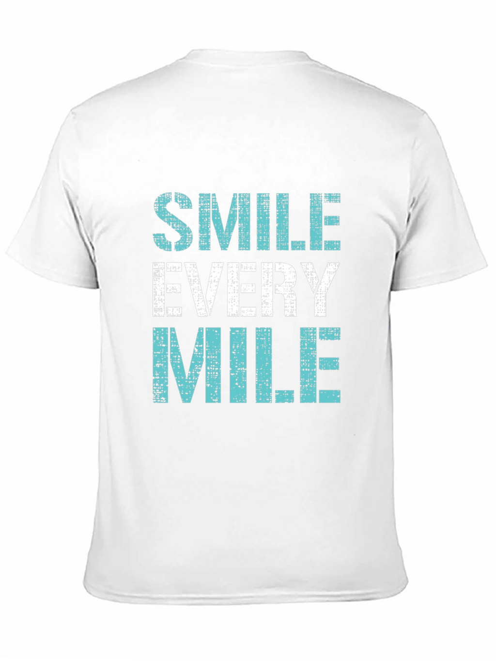 Smile Every Mile Graphic Tee - Black