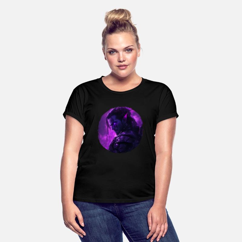 Mystical Elves With Purple Gaze