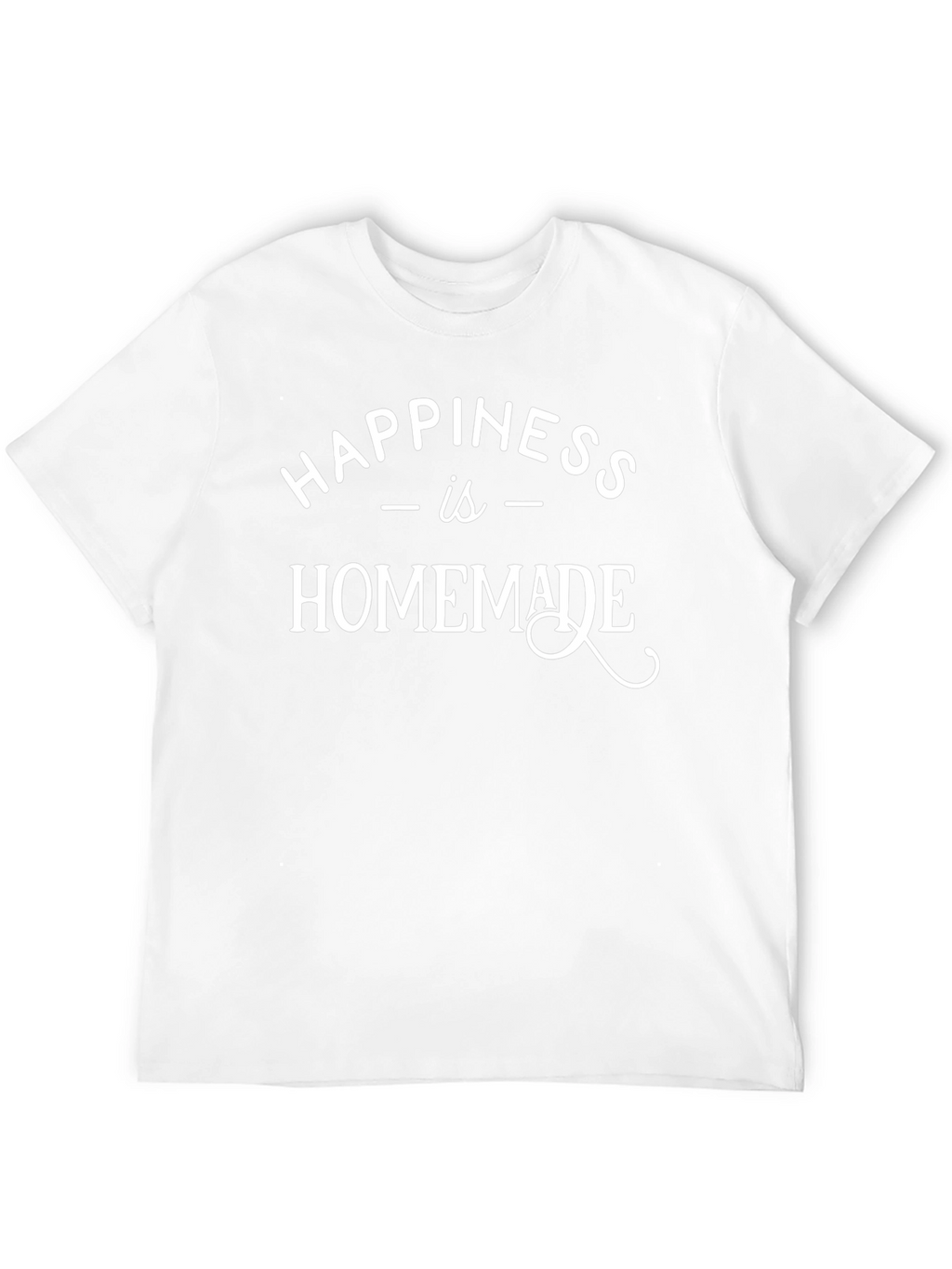 Happiness is Homemade Graphic Tee - Black T-Shirt