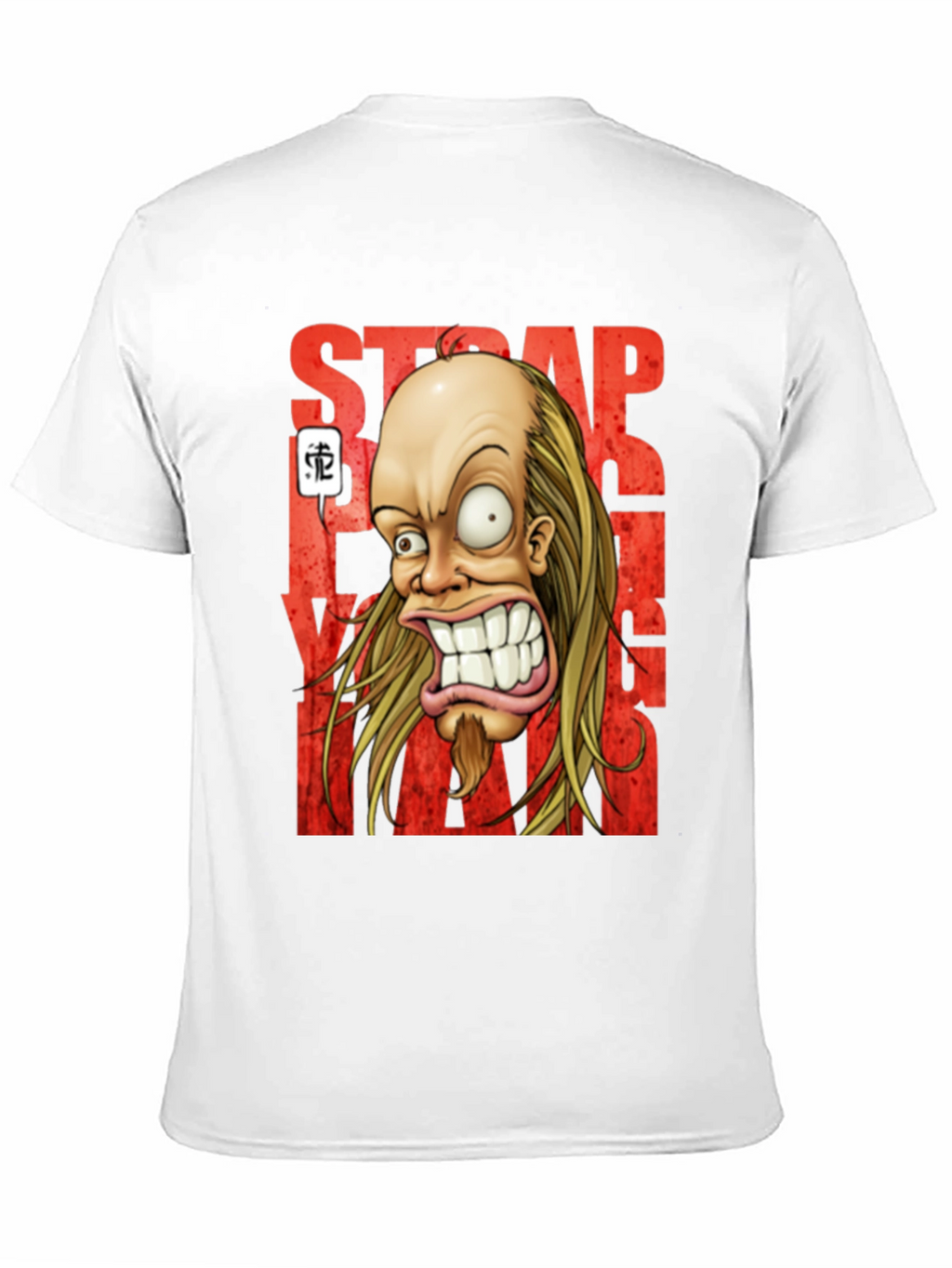 Strapping Young Lad T-Shirt - Cartoon Design