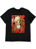 Strapping Young Lad T-Shirt - Cartoon Design