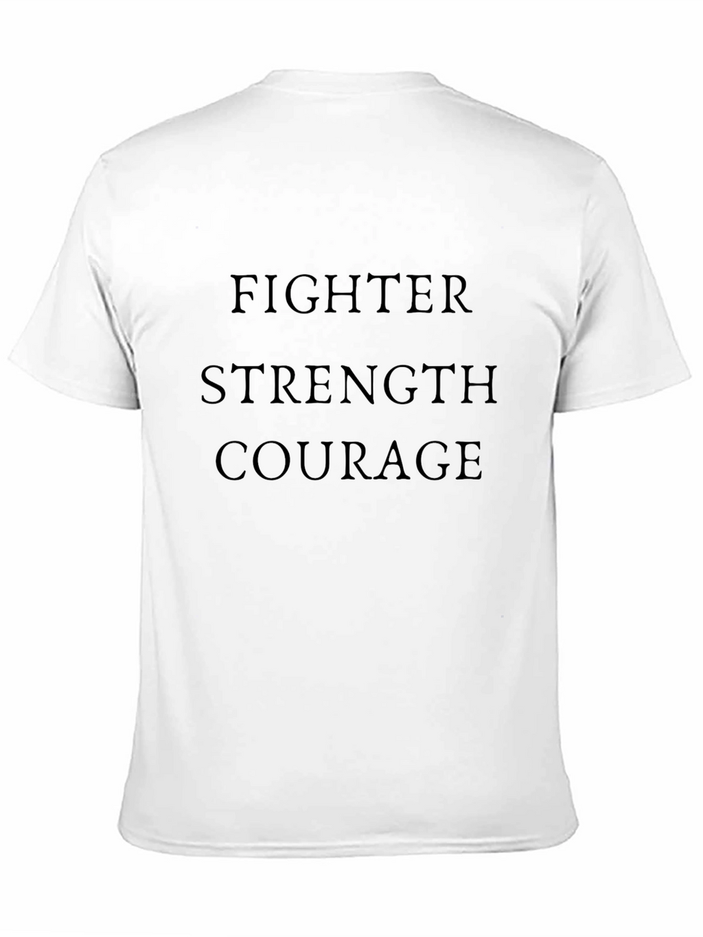 Fighter Strength Courage Graphic Tee