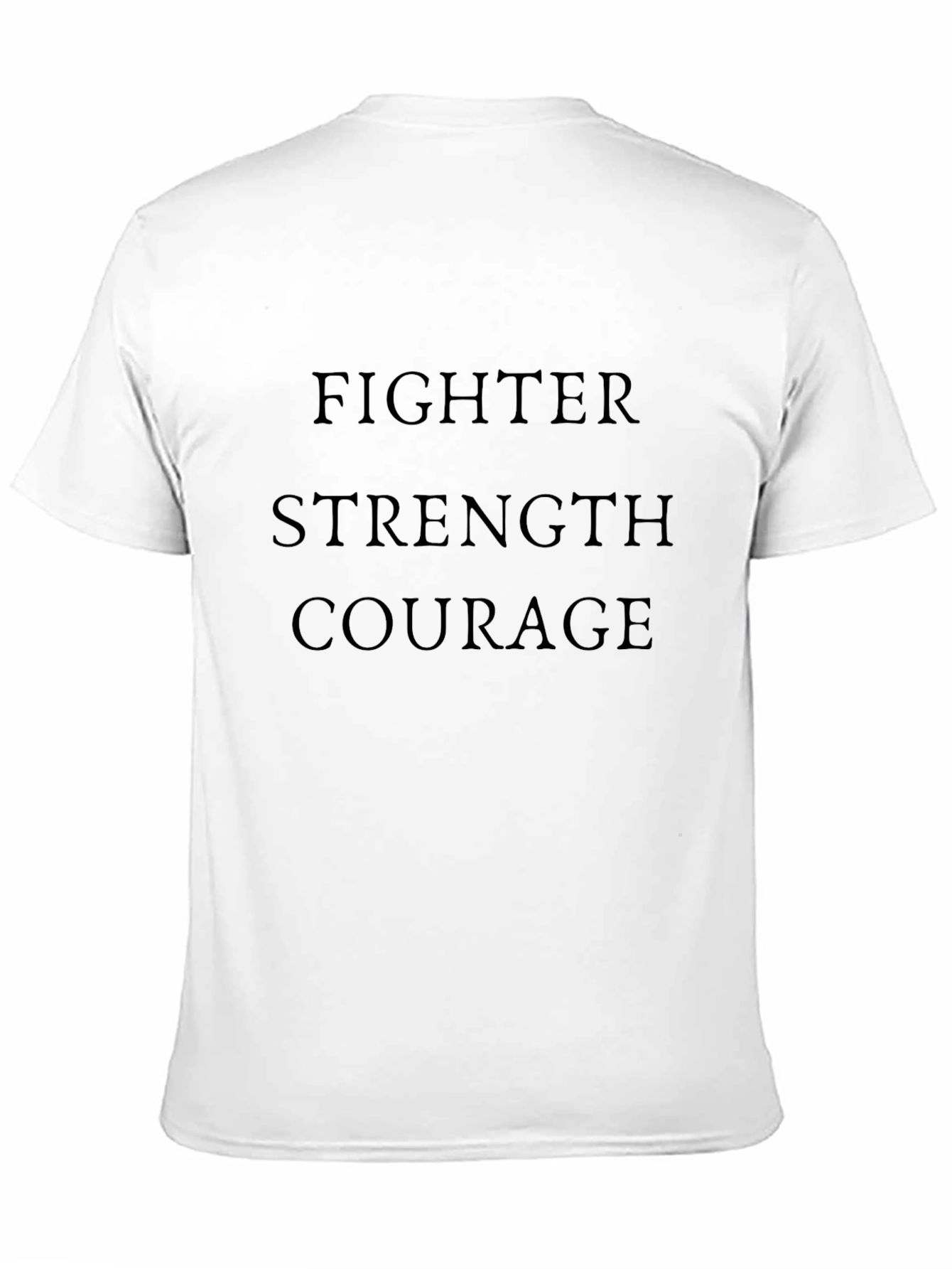 Fighter Strength Courage Graphic Tee