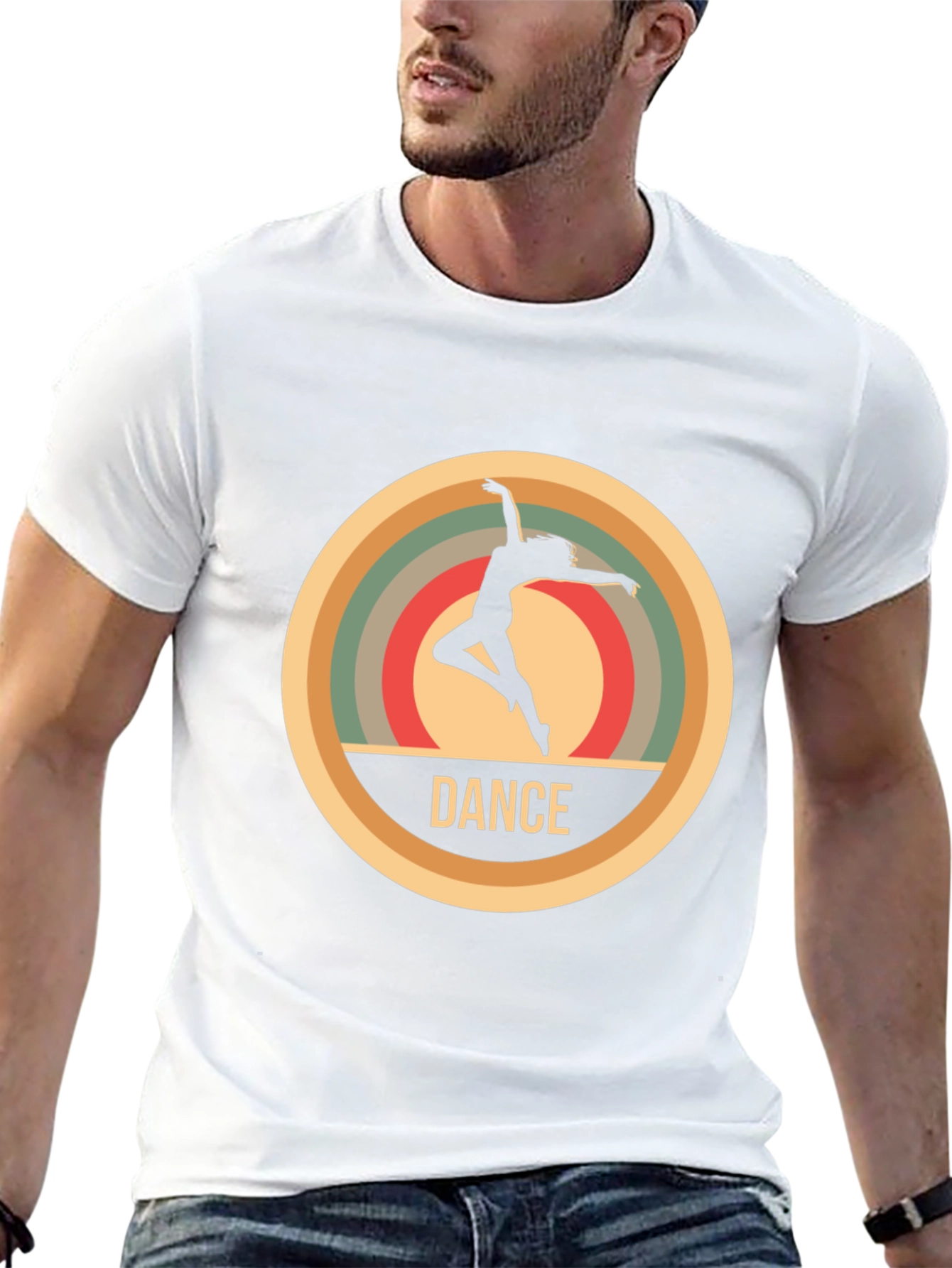 Retro Dance T-Shirt - Classic Dancer Design