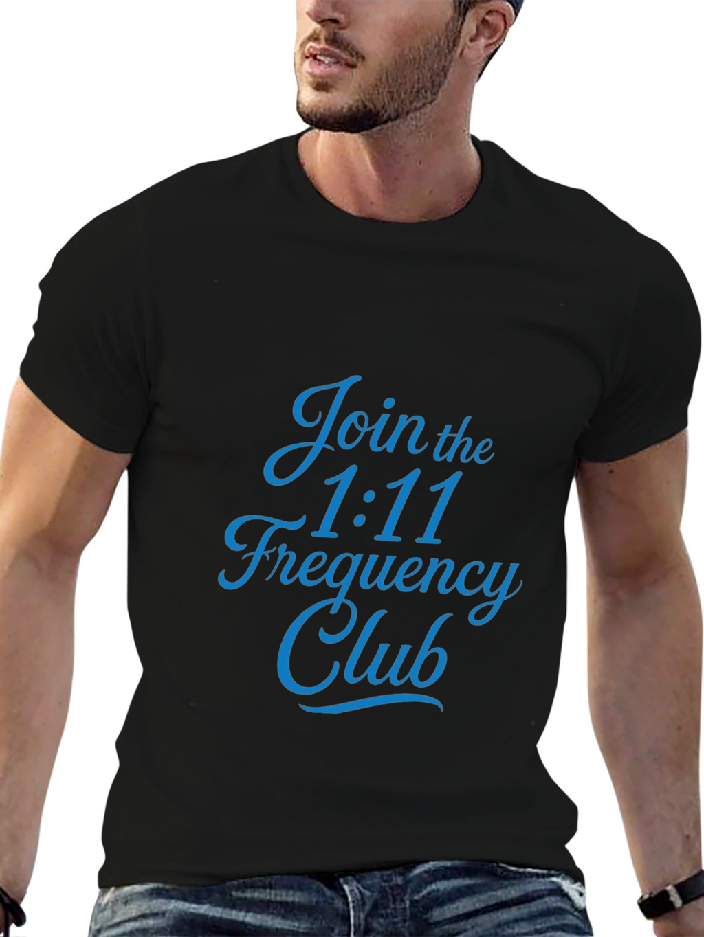 Join 1:11 Frequency Club Tee - Stylish Graphic T-Shirt