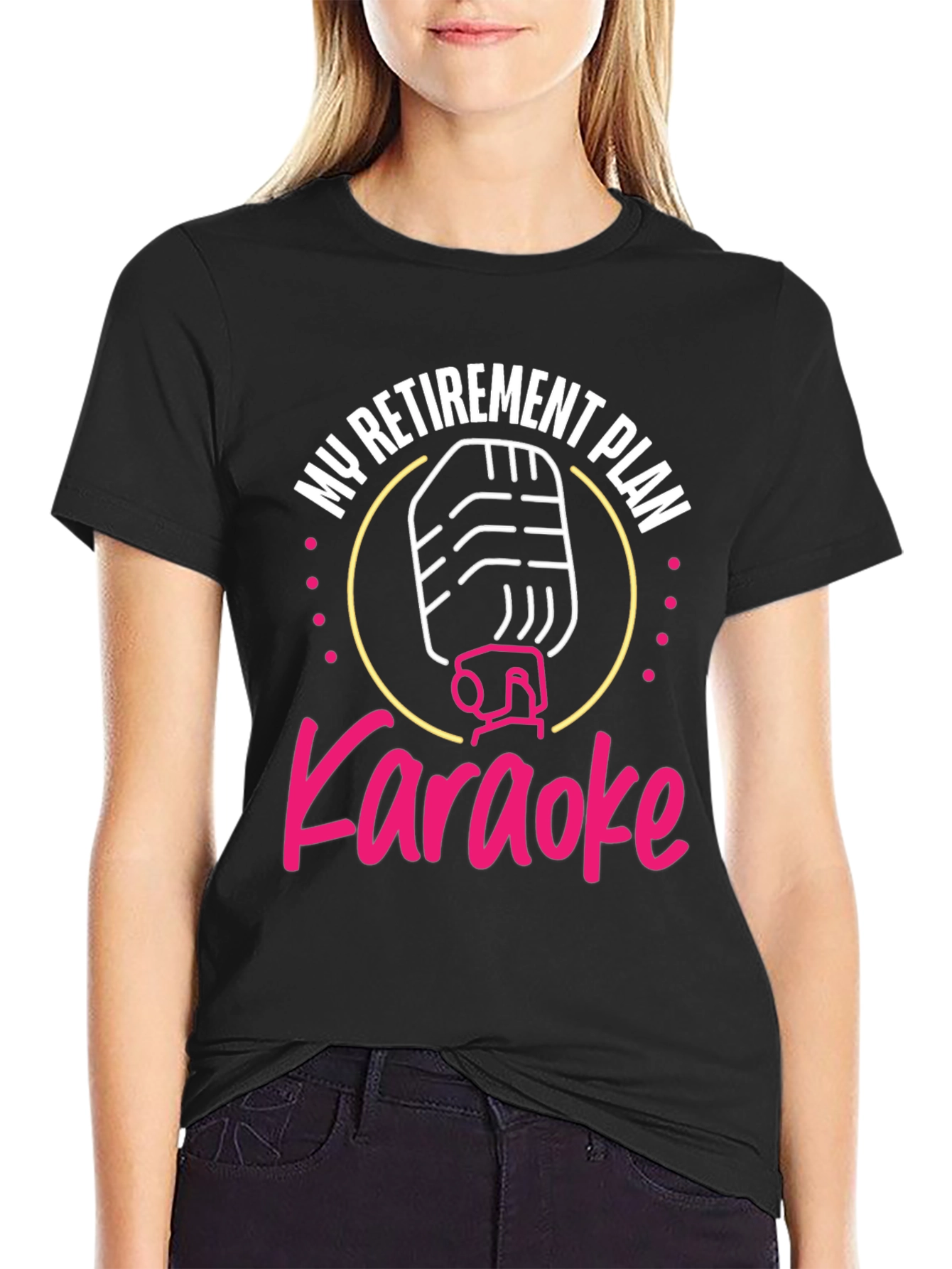 Karaoke Retirement Plan T-Shirt