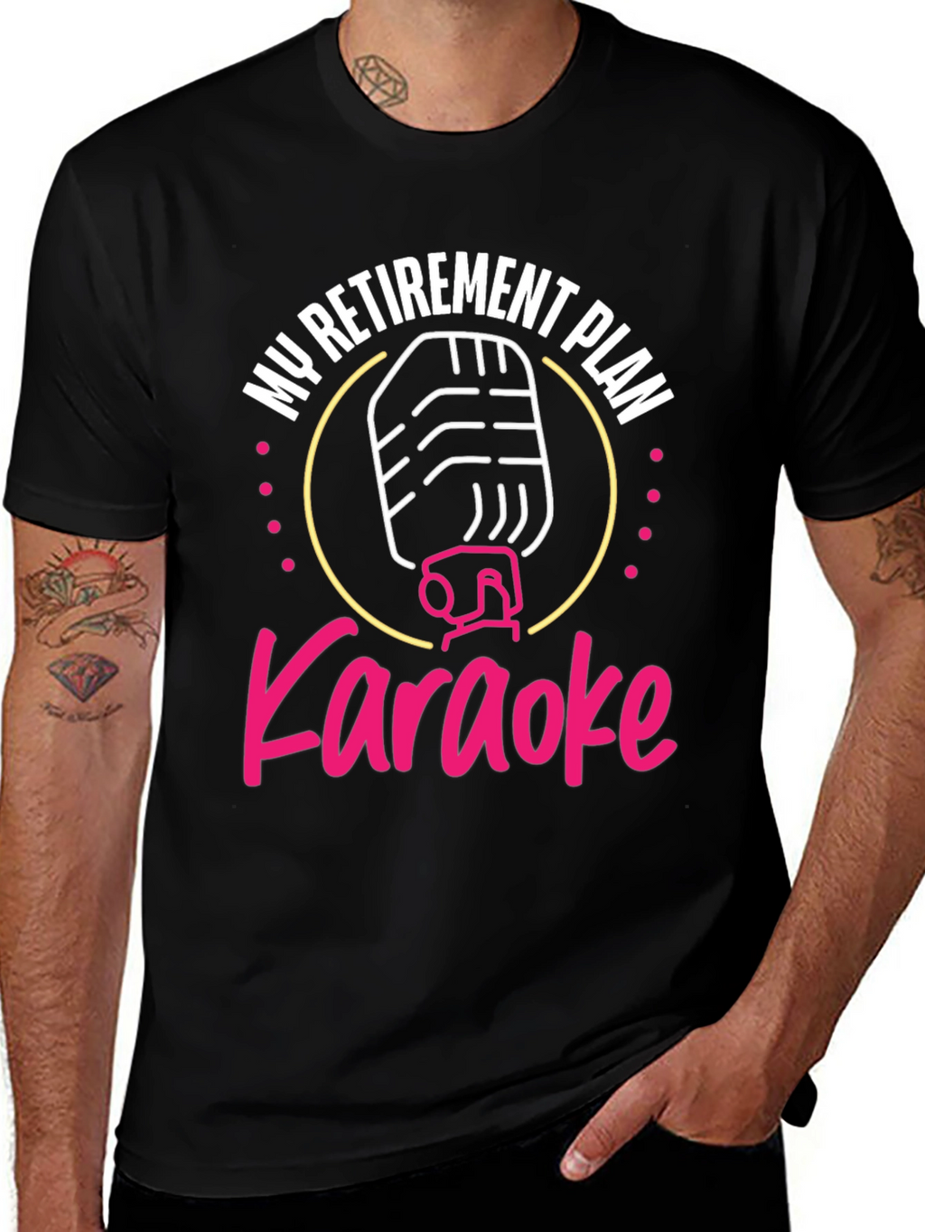 Karaoke Retirement Plan T-Shirt
