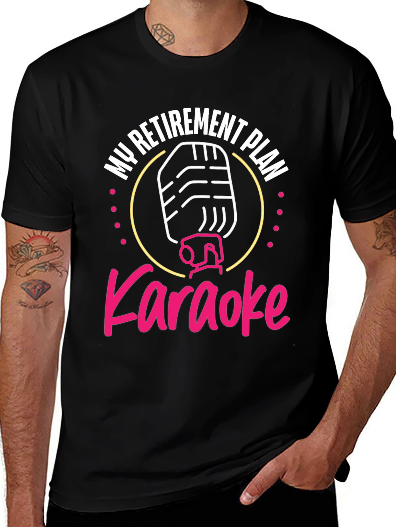 Karaoke Retirement Plan T-Shirt
